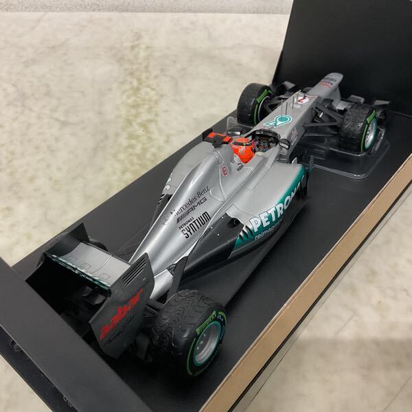 1円〜 ミニチャンプス 1/18 M.シューマッハ 2012 メルセデス AMG 1円〜 ミニチャンプス 1/18 M.シューマッハ 2012 メルセデス AMG