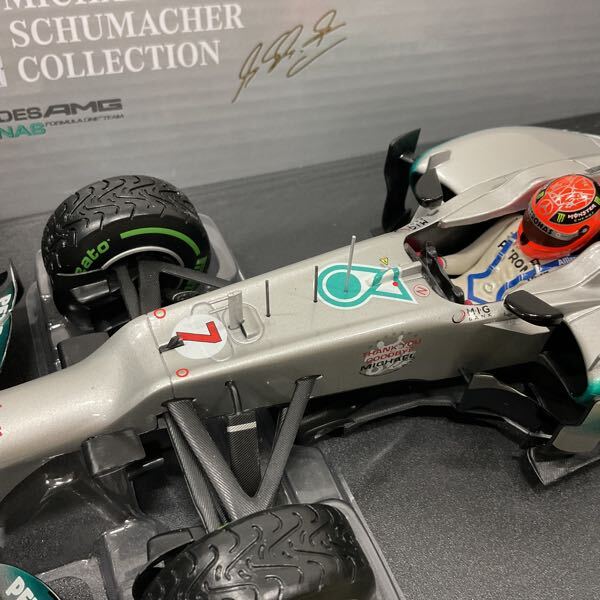 1円〜 ミニチャンプス 1/18 M.シューマッハ 2012 メルセデス AMG 1円〜 ミニチャンプス 1/18 M.シューマッハ 2012 メルセデス AMG
