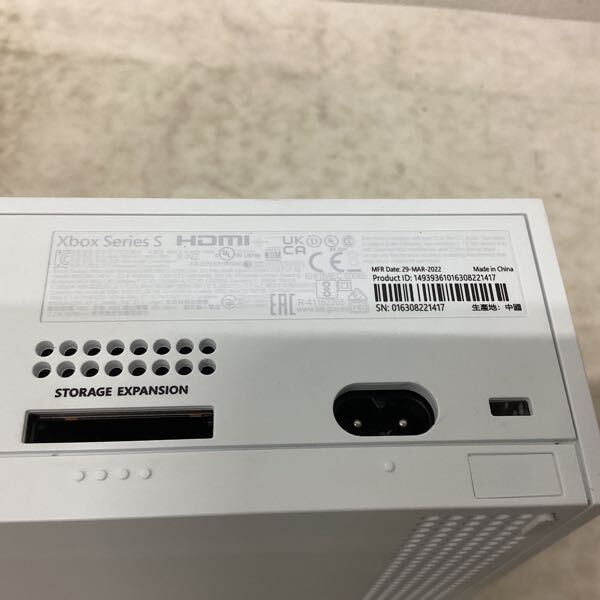 1円〜 箱無 動作確認/初期化済 Xbox Series S 512GB 本体 1円〜 箱無 動作確認/初期化済 Xbox Series S 512GB 本体