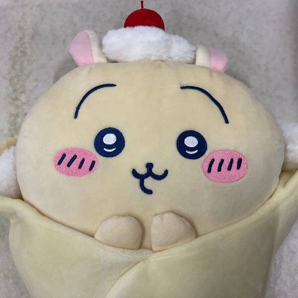 1円〜 ちいかわ クレープくじ A賞 BIGクレープな抱っこ 1円〜 ちいかわ クレープくじ A賞 BIGクレープな抱っこ