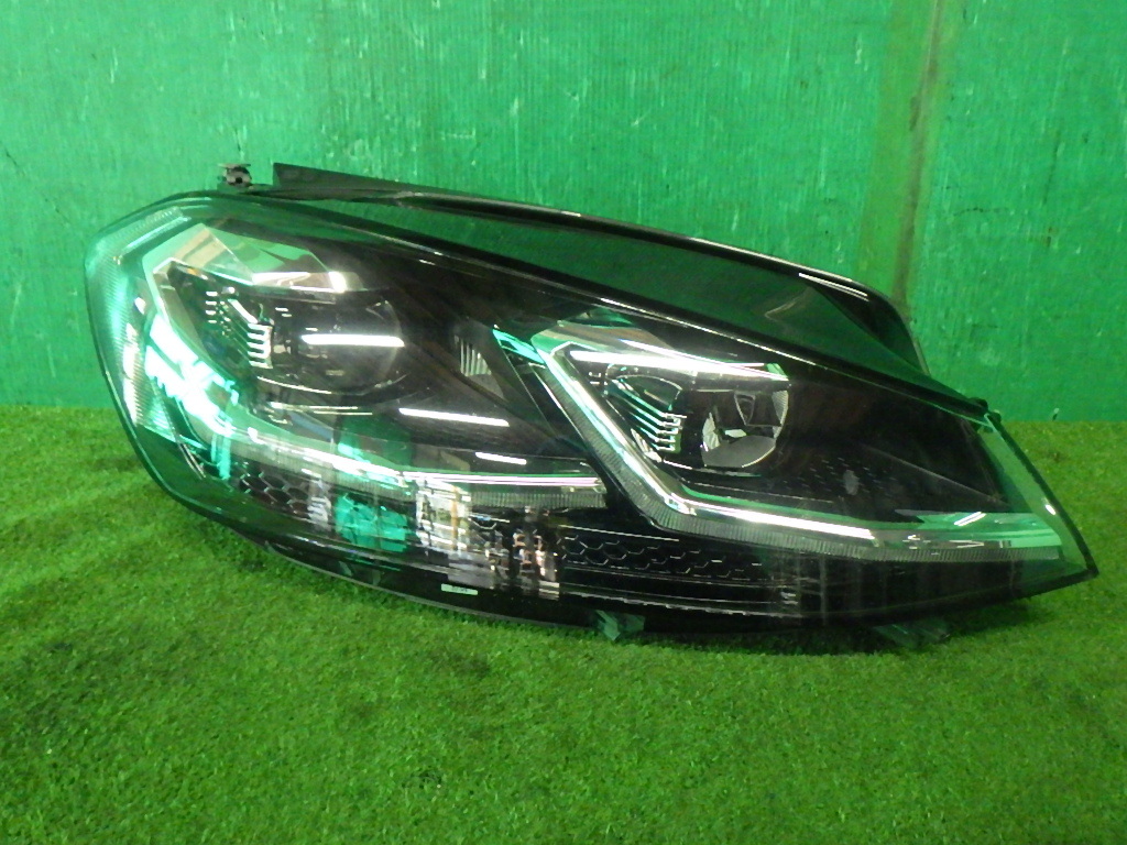 ゴルフ7.5[AUCPT]ヘッドライト(LED右ライト)ヘッドランプ コンピューター類付 5G2941082