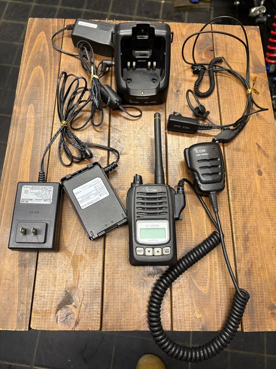 ICOM アイコム IC-DPR6トランシーバー ハンディ 無線機 デジタル ICOM アイコム IC-DPR6トランシーバー ハンディ 無線機 デジタル
