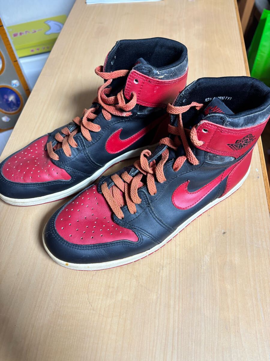 80s Nike Air Jordan 1985 Original “Bred” 1985年製 ナイキ 80s Nike Air Jordan 1985 Original “Bred” 1985年製 ナイキ