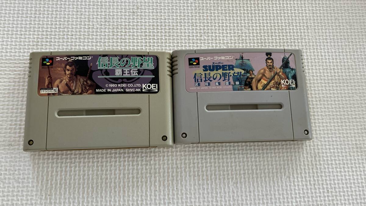 25-SFC-107-T スーパーファミコン セーブOK動作品 信長の野望