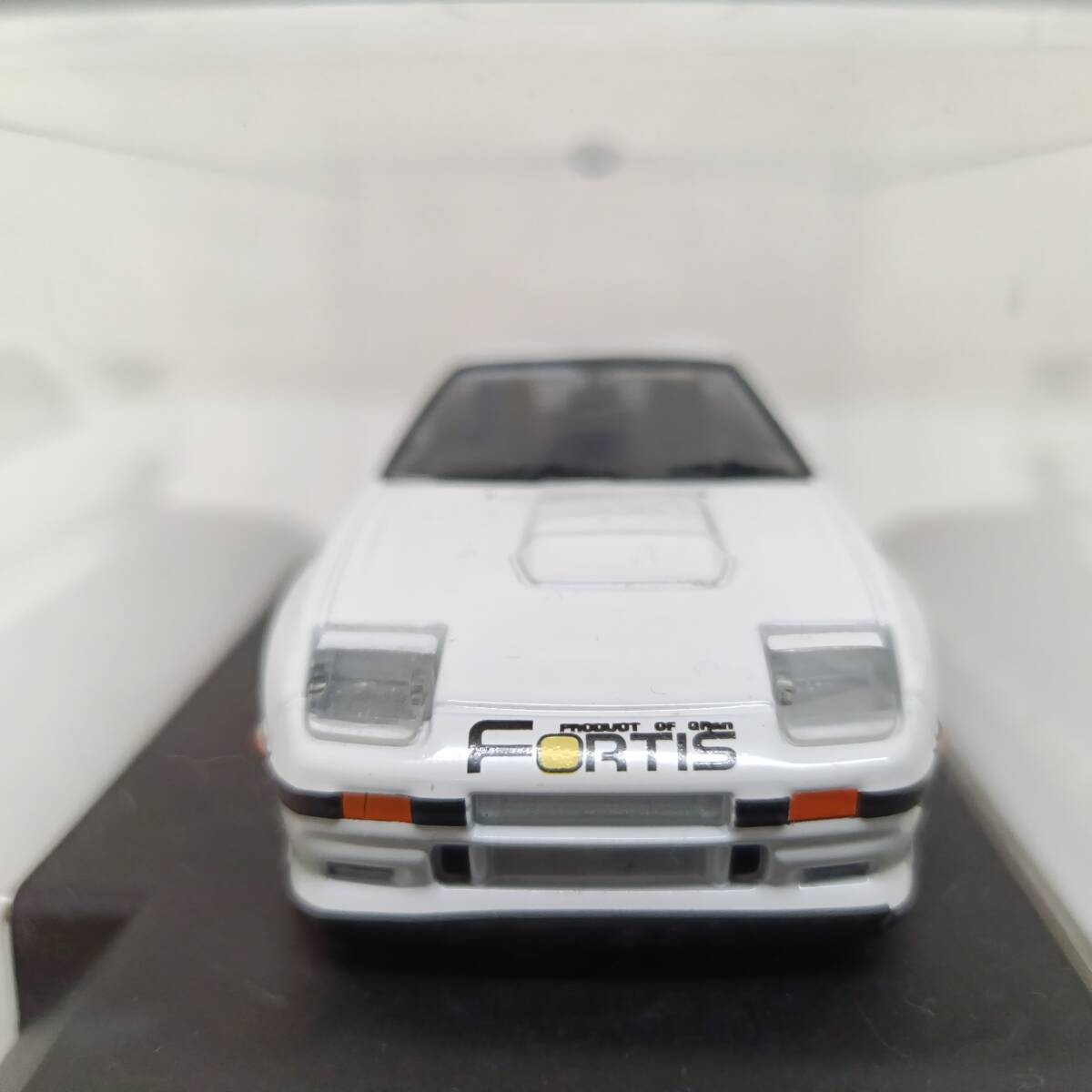 E202 IWAYA RE雨宮 FORTIS FC3S 13B改 TURBO 1987 1/43 ミニカー マツダ RX-7 サウンド鳴ります
