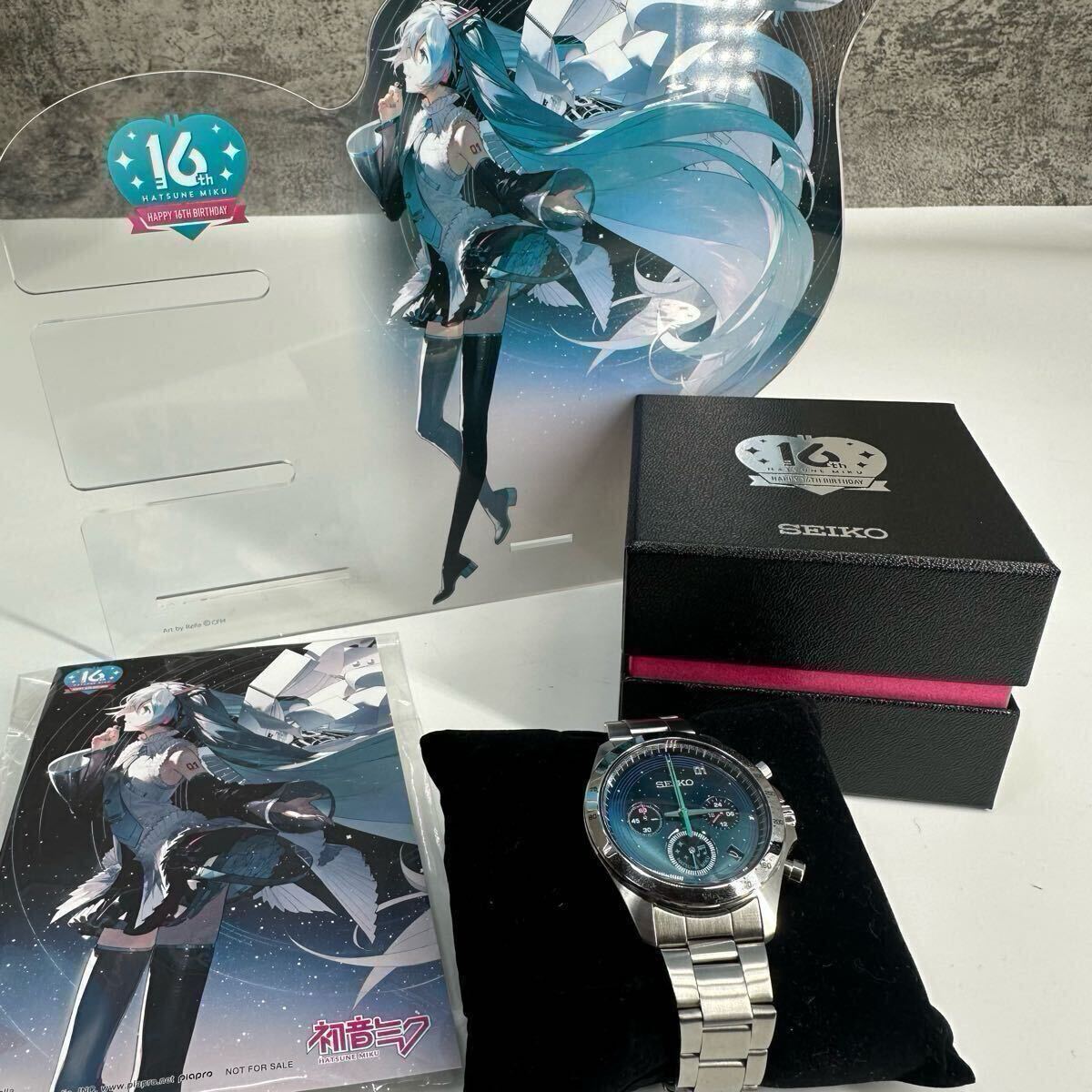 希少◇限定品◇SEIKO セイコー 初音ミク Happy 16th Birthday 希少◇限定品◇SEIKO セイコー 初音ミク Happy 16th Birthday