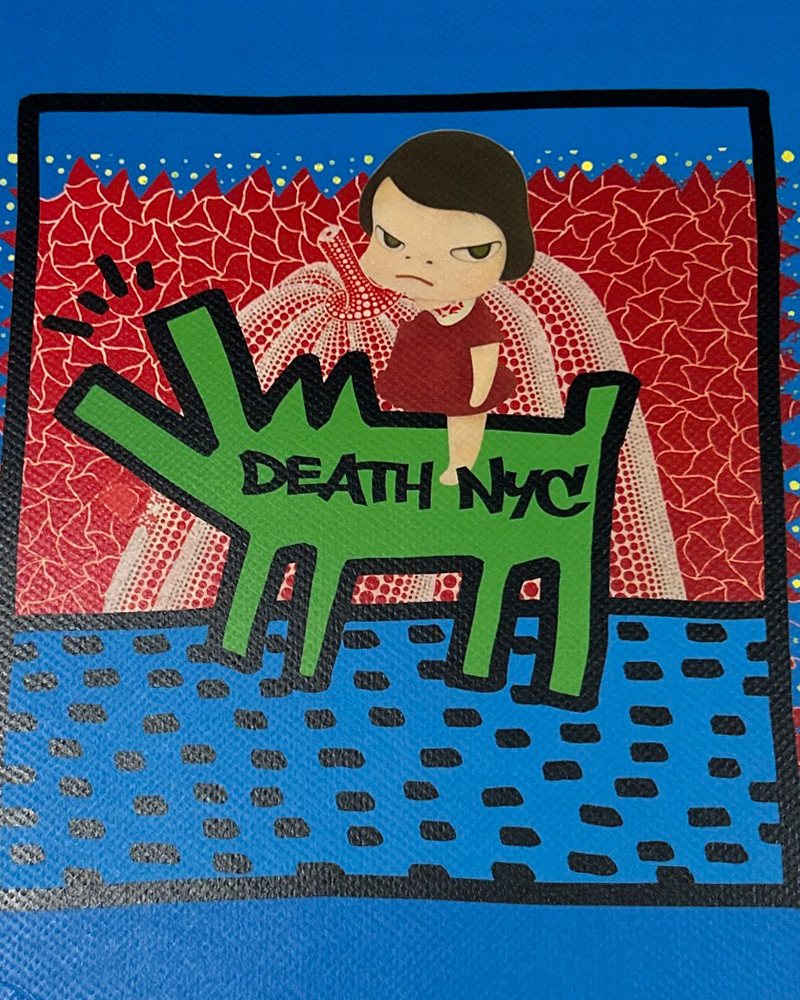 DEATH NYC 世界限定100枚ドラえもん アートポスター 草間彌生