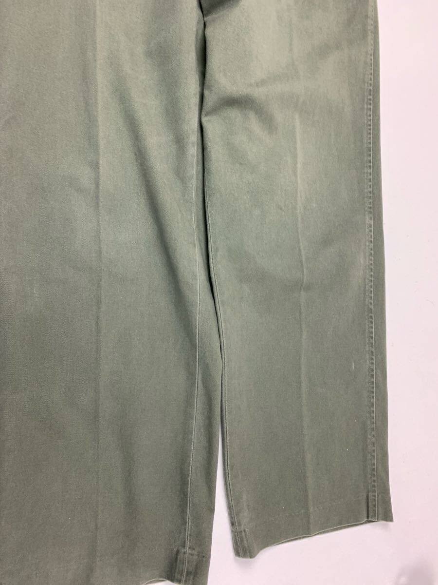 LANDS' END 33サイズ　Mサイズ USA製 オリーブ　カーキ　グリーン　 ビンテージ ボトムス　スラックス　_画像5