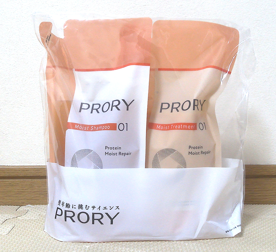 PRORY プロリー モイストリペア シャンプー　トリートメント　詰め替え ロート製薬 400ml　400g