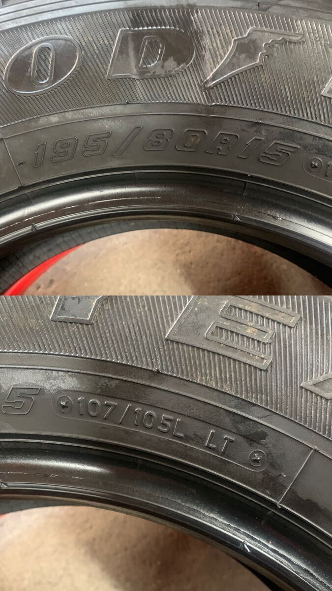 ★2022年制★195/80R15 107/105L LT　1本　グッドイヤー CARGO PRO 日本制【15-41】
