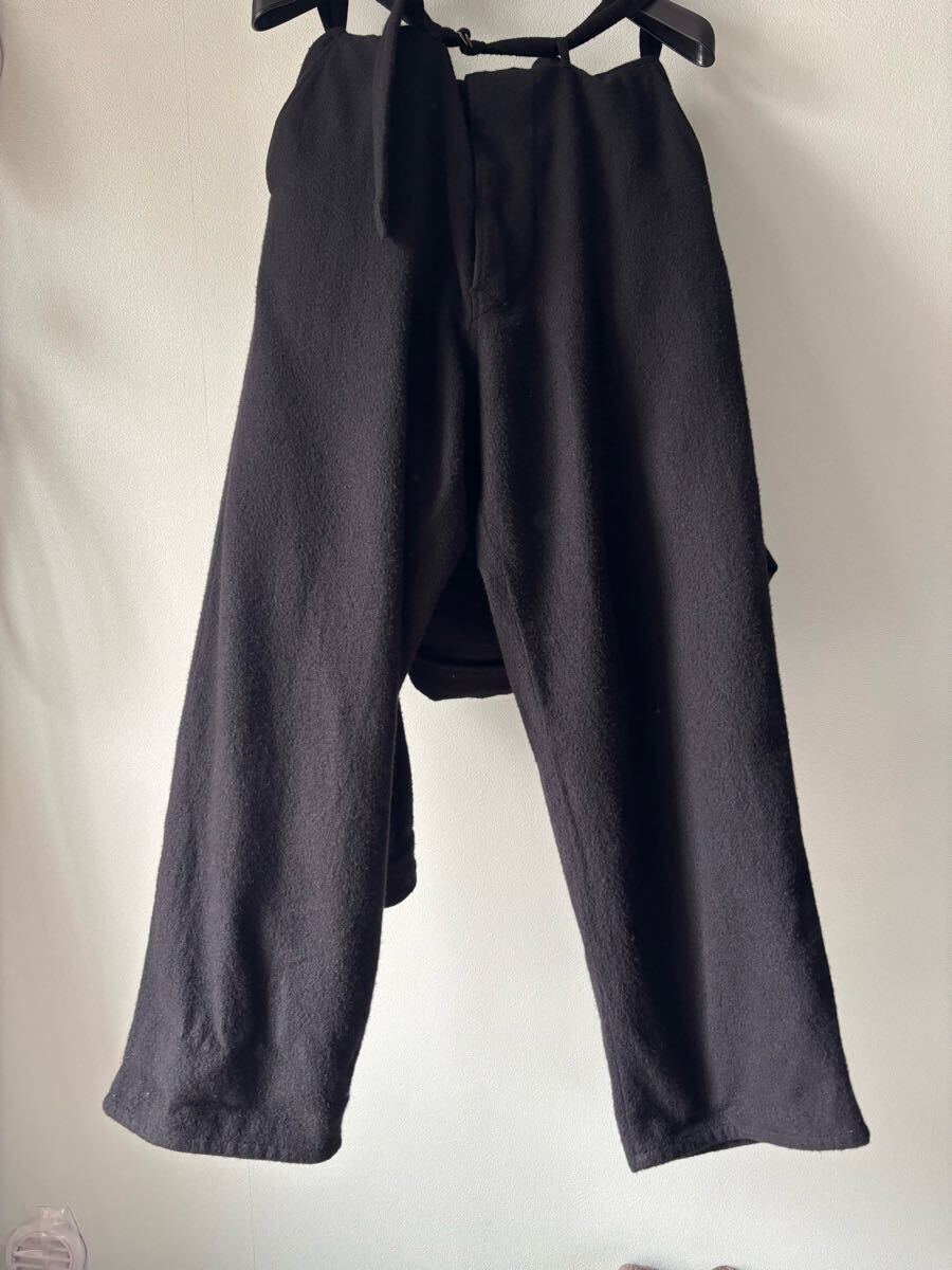 お歳暮 のし ウールカシミヤ COMOLI オールインワン 美品 2024AW サイズ2 パンツ