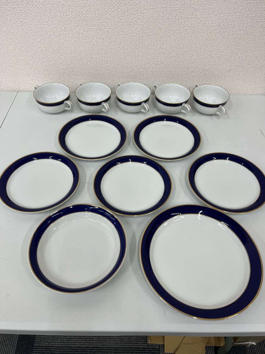 1円スタート】 美品 HOYA ホヤ スープカップ & プレート まとめ 1円スタート】 美品 HOYA ホヤ スープカップ & プレート まとめ