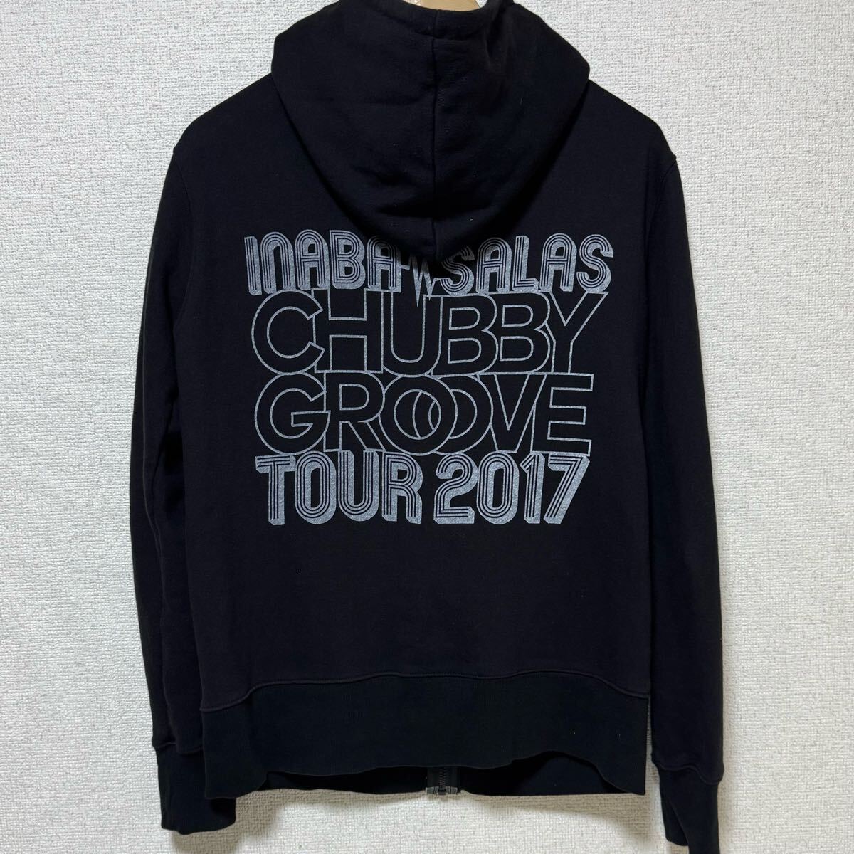 INABA / SALAS CHUBBY GROOVE TOUR 2017 パーカー MLサイズ B'z INABA / SALAS CHUBBY GROOVE TOUR 2017 パーカー MLサイズ B'z