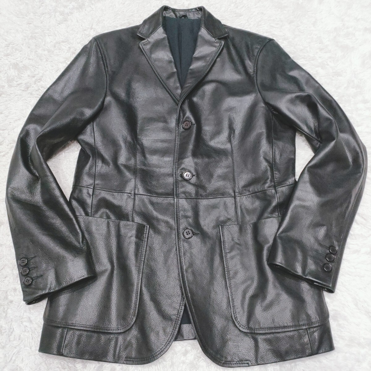 Yahoo!オークション - 極美品 コムサ COMME CA レザー Yahoo!オークション - 極美品 コムサ COMME CA レザー