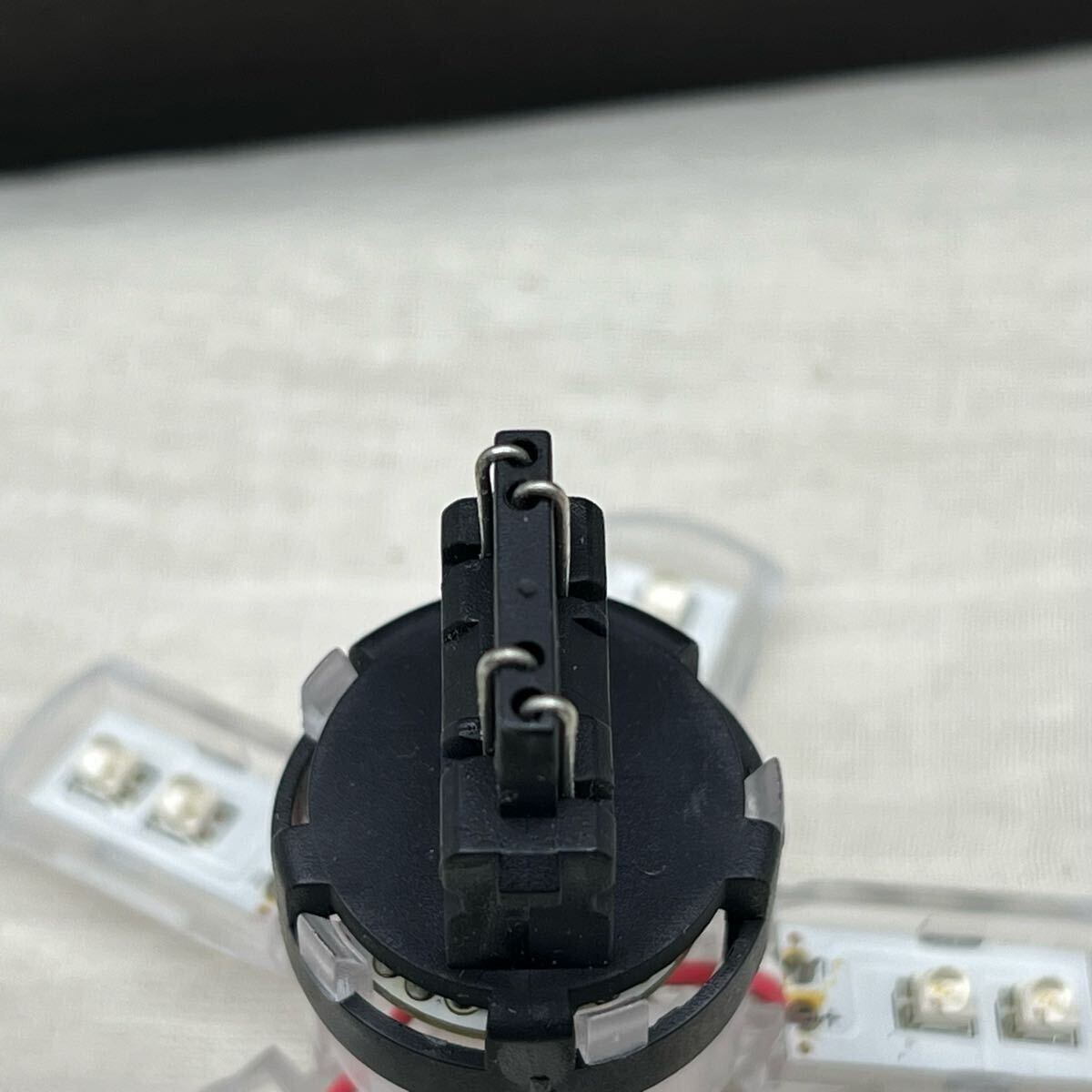 LEDテールライト T20 本物 スパイダーライトX2 5アーム ++- 新品未使用 12V レッド カナダ制 