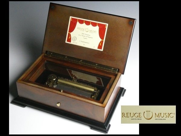 n209 REUGE リュージュ スイス製 高級オルゴール 大型 象嵌 木製 n209 REUGE リュージュ スイス製 高級オルゴール 大型 象嵌 木製