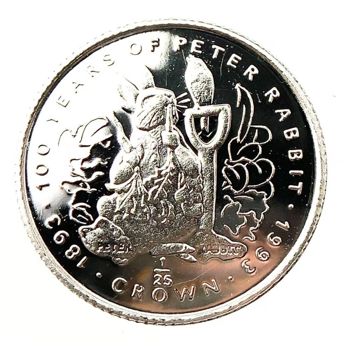 ピーターラビット金貨 エリザベス女王 1/25オンス 1993年 1.2g プラチナ 999 コレクション Gold