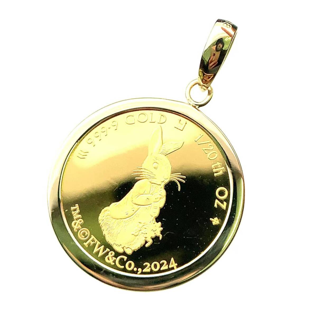 ピーターラビット金貨 1/20オンス 2024年 1.9g K18/24 純金 Gold ピーターラビット金貨 1/20オンス 2024年 1.9g K18/24 純金 Gold