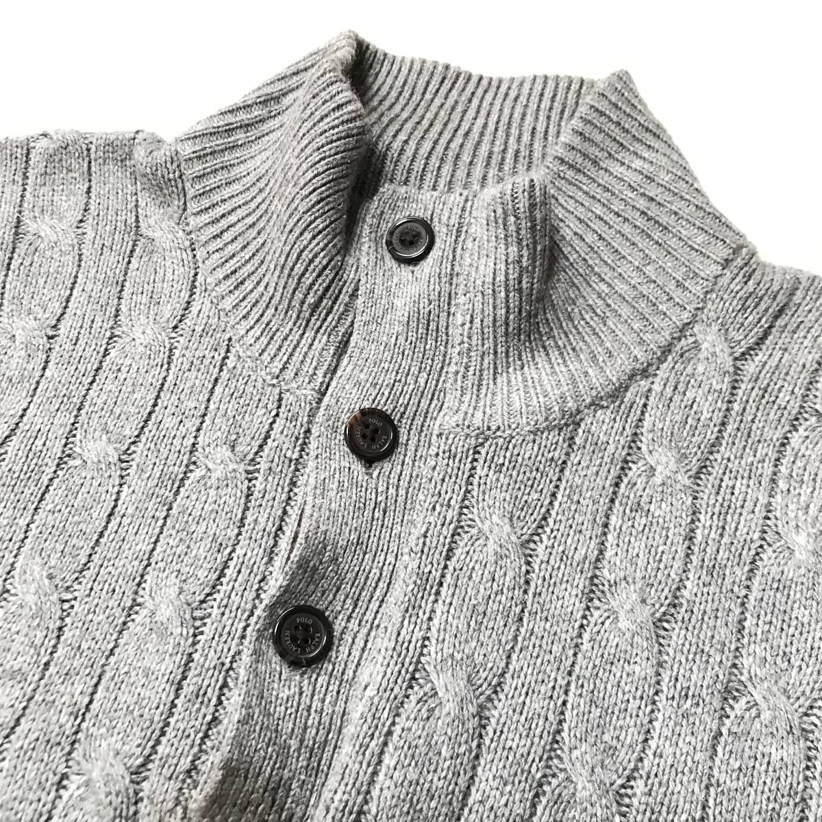 POLO RALPH LAUREN ポロ ラルフローレン シルク100% ケーブル POLO RALPH LAUREN ポロ ラルフローレン シルク100% ケーブル