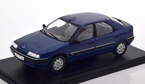 アシェット　1/24　シトロエン?エグザンティア　bluemet　1993