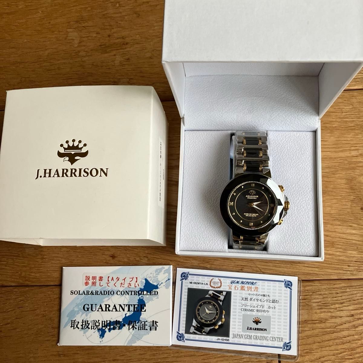 J HARRISON 腕時計 超硬セラミック ソーラー 電波時計|Yahoo J HARRISON 腕時計 超硬セラミック ソーラー 電波時計|Yahoo