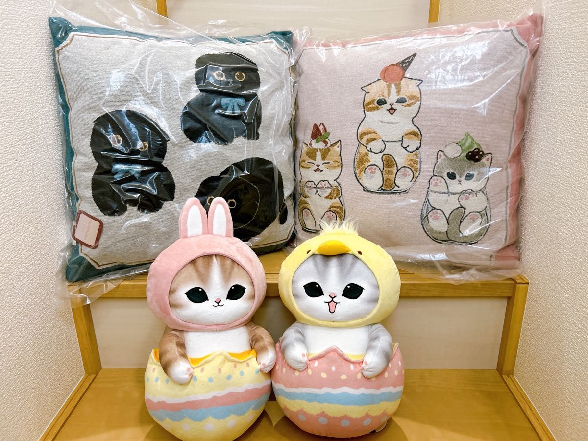 mofusand モフサンド イースターにゃん BIGぬいぐるみ 全2種 mofusand モフサンド イースターにゃん BIGぬいぐるみ 全2種