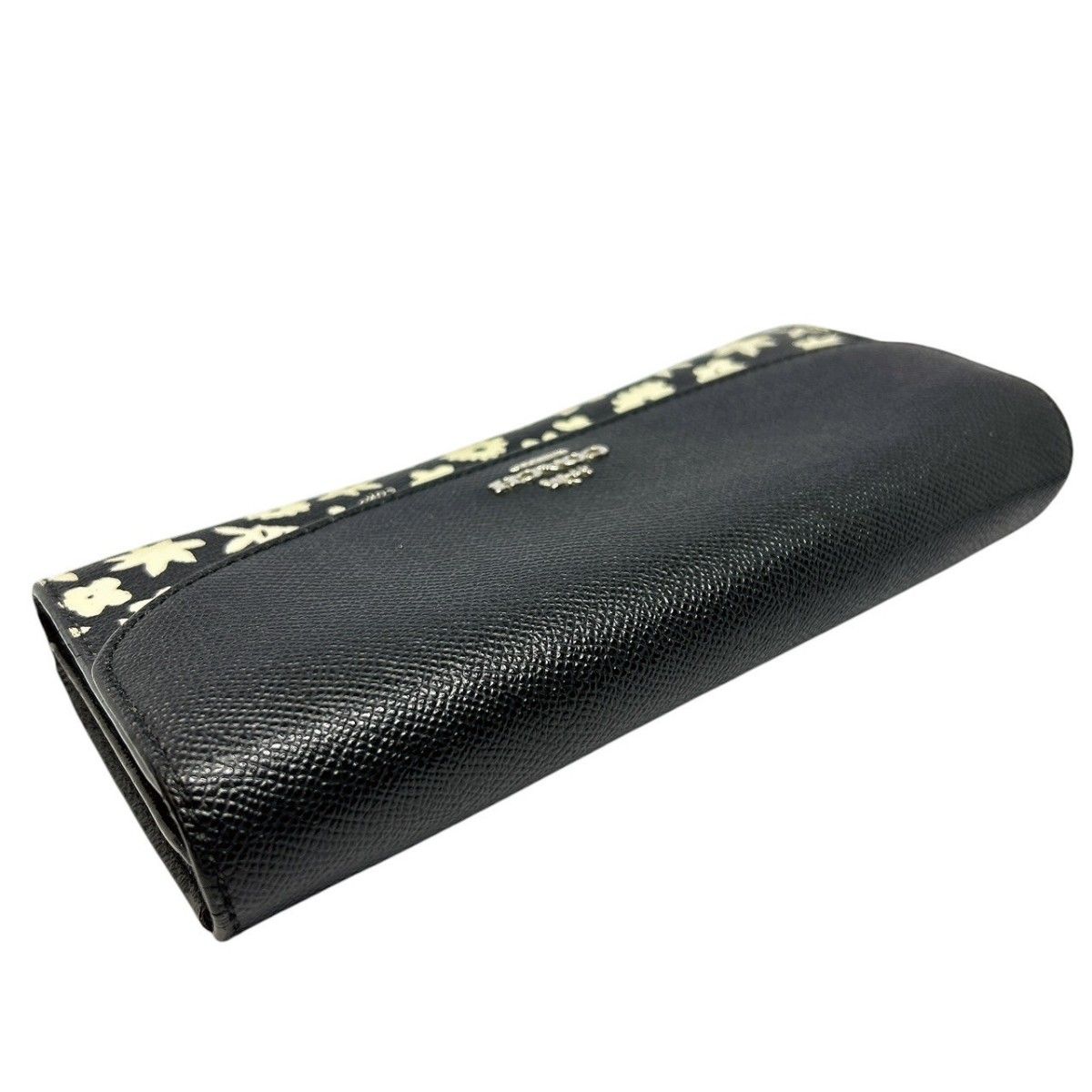 COACH】 コーチ 花柄 馬車柄 長財布 レザー ロングウォレット COACH】 コーチ 花柄 馬車柄 長財布 レザー ロングウォレット