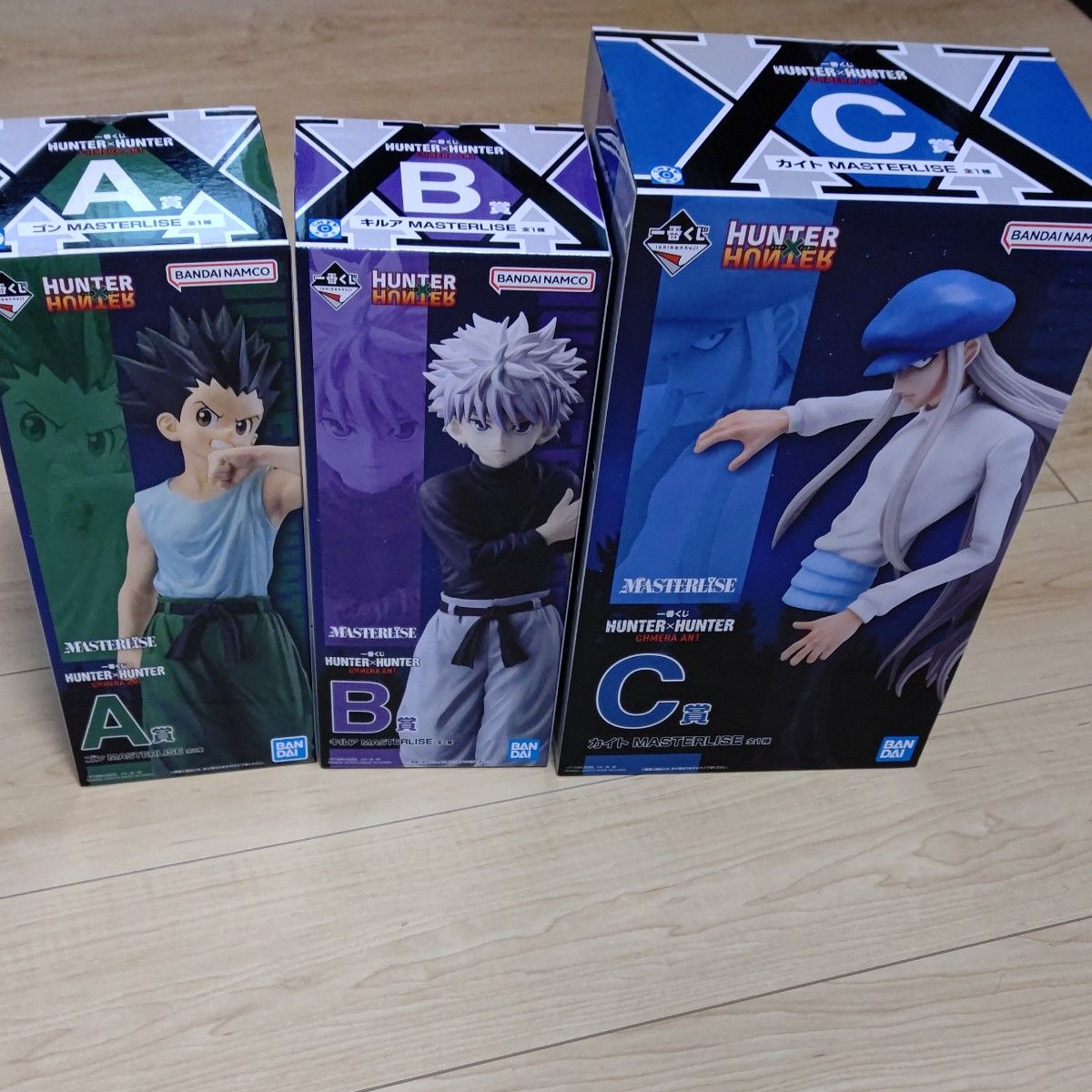 一番くじ HUNTER×HUNTER CHMERA ANT A賞 ゴン B賞 キルア C賞 一番くじ HUNTER×HUNTER CHMERA ANT A賞 ゴン B賞 キルア C賞