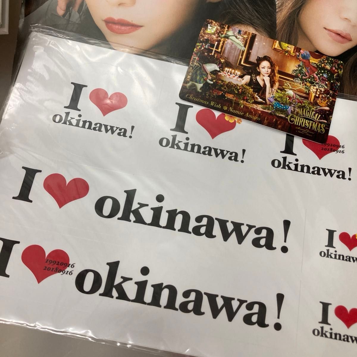 安室奈美恵 グッズセット 小物セット フライヤー ステッカー 安室奈美恵 グッズセット 小物セット フライヤー ステッカー
