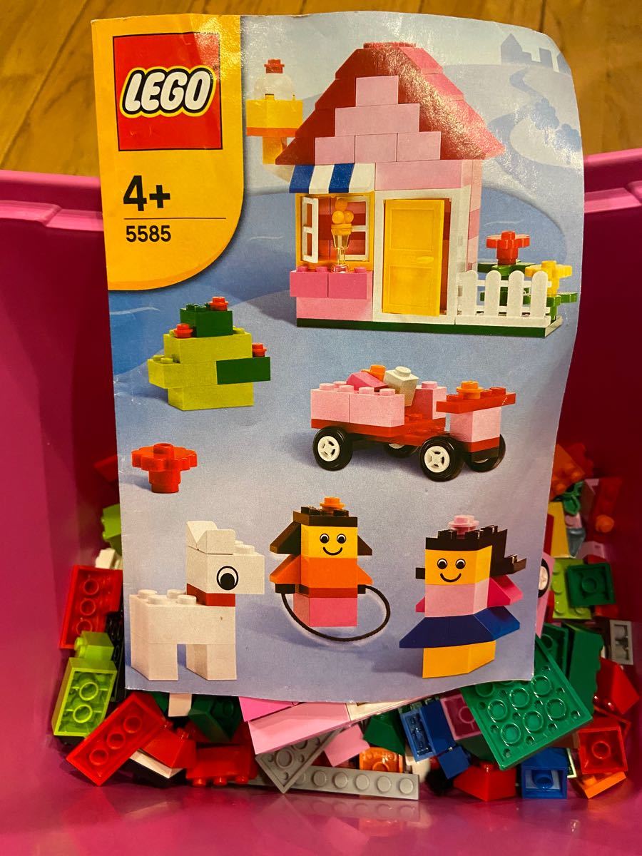 Paypayフリマ 最終値下 Legoブロック ピンクのコンテナ 旧バージョン