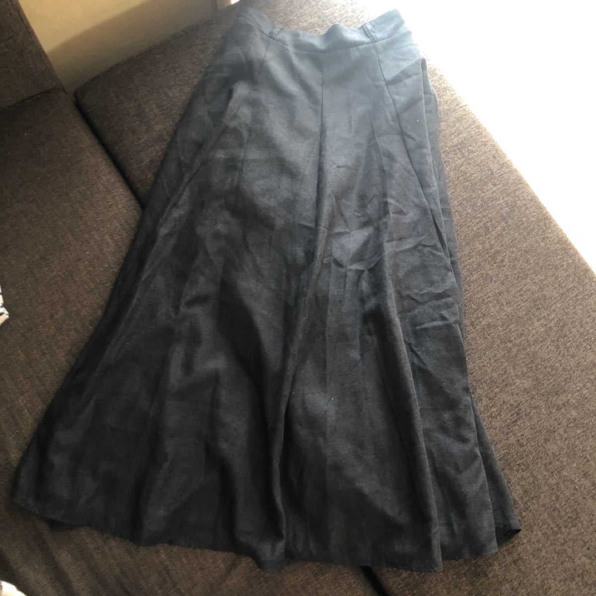 fifth ロングスカート　ブラック　黒　フリーサイズ