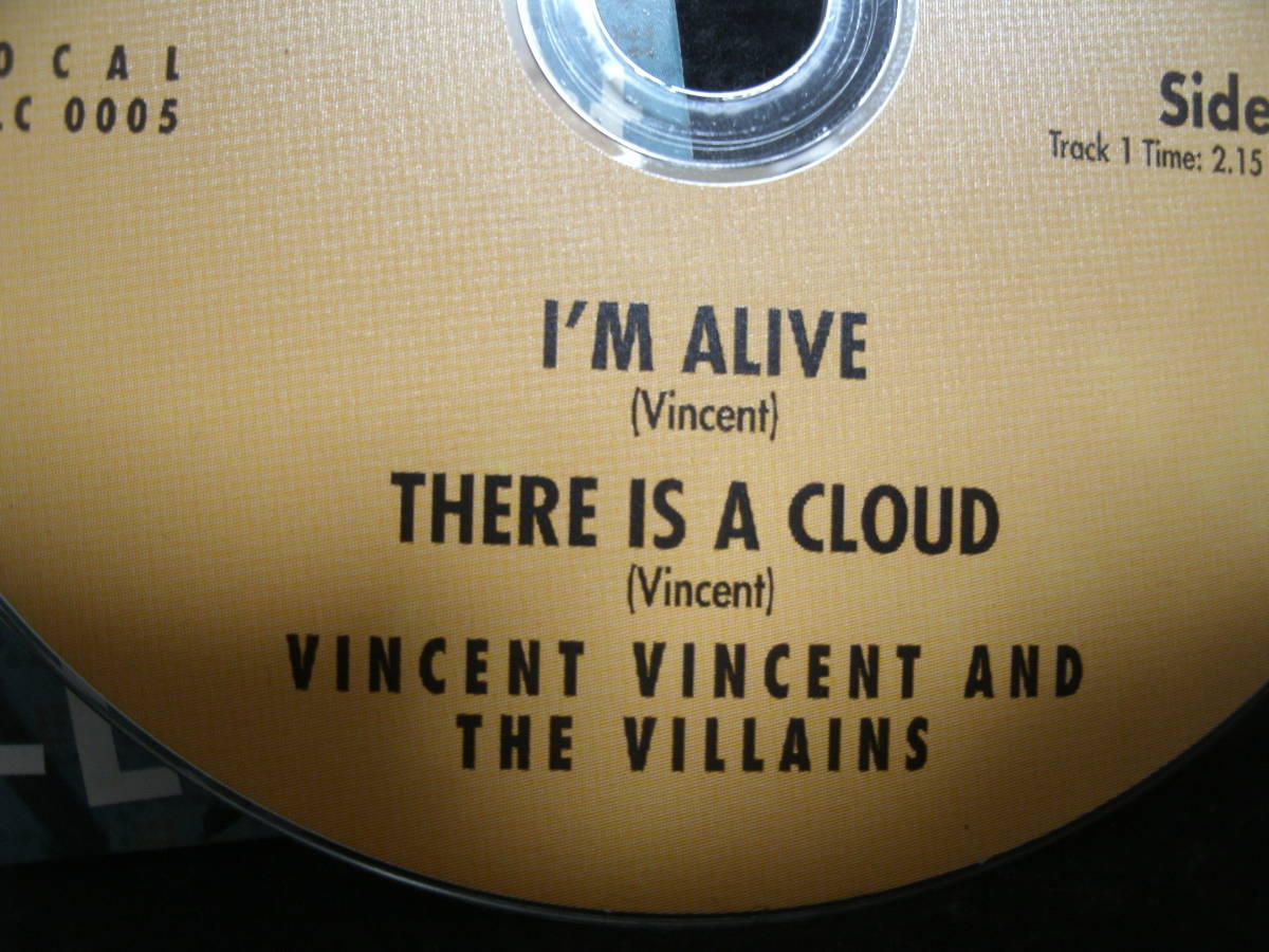 ●送料無料●中古CD● VINCENT VINCENT AND THE VILLAINS / I'M ALIVE / THERE IS A CLOUD_画像5