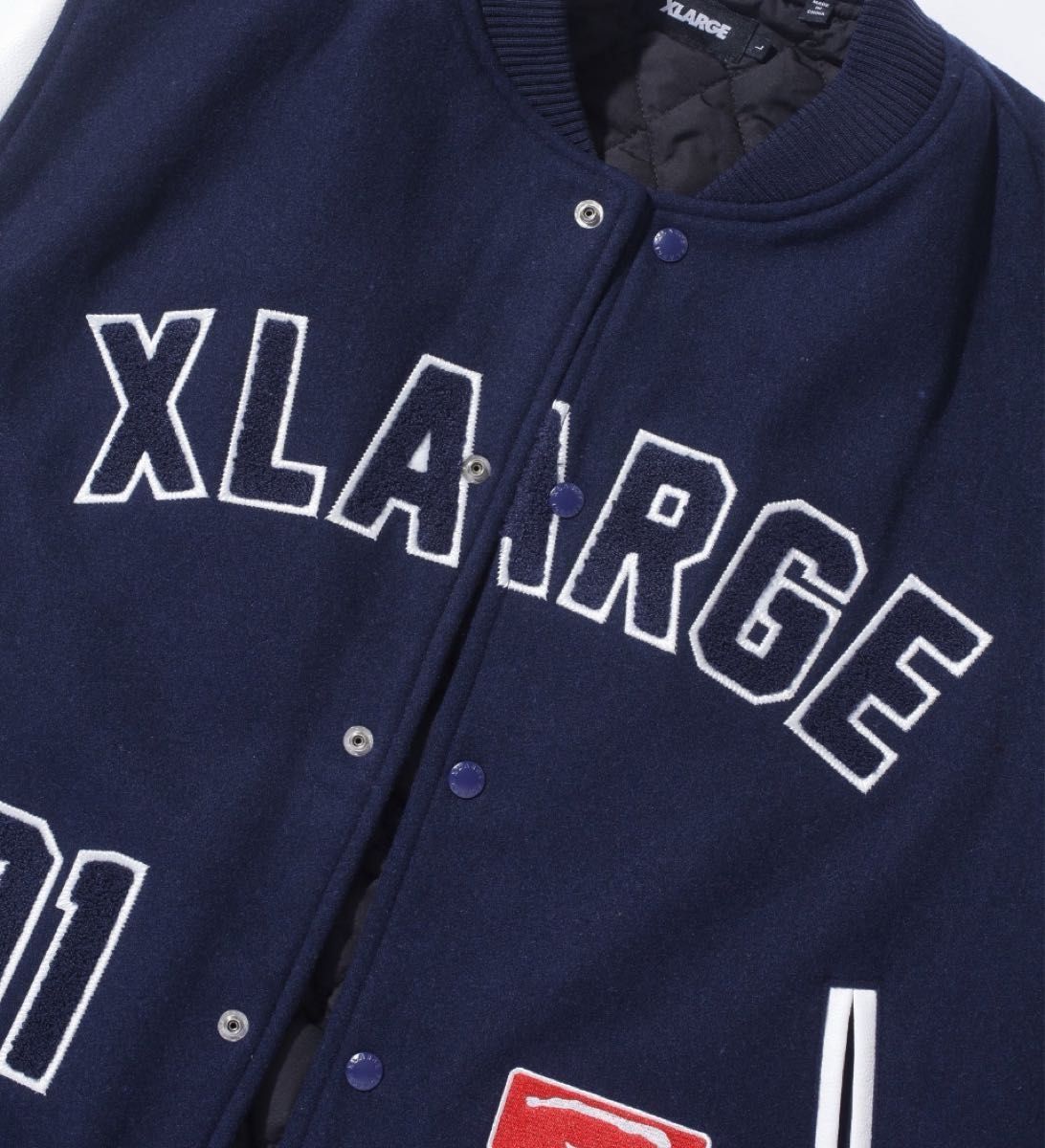 XLARGE OG LOGO VARSITY JACKET エクストララージ スタジャン XLARGE OG LOGO VARSITY JACKET エクストララージ スタジャン
