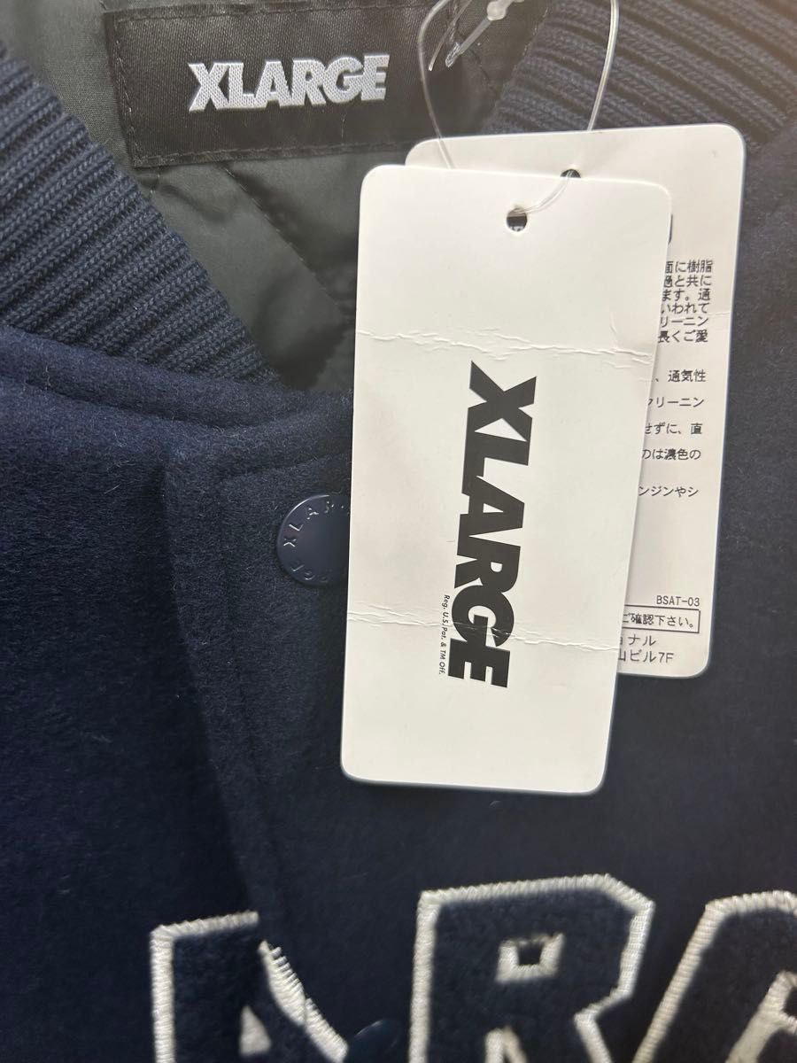 XLARGE OG LOGO VARSITY JACKET エクストララージ スタジャン XLARGE OG LOGO VARSITY JACKET エクストララージ スタジャン