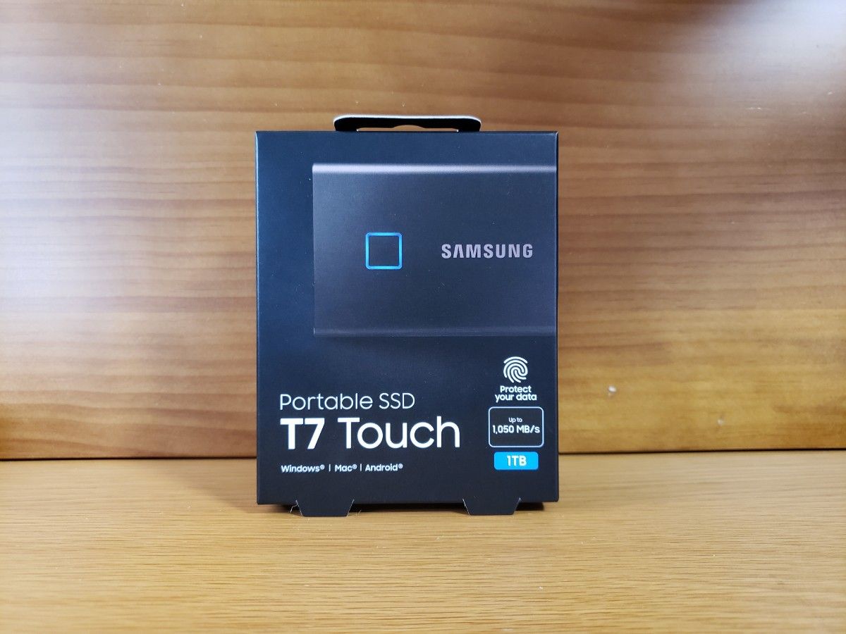 未開封 SAMSUNG MU-PC1T0K/IT [Portable SSD T7 Touch 1TB 未開封 SAMSUNG MU-PC1T0K/IT [Portable SSD T7 Touch 1TB