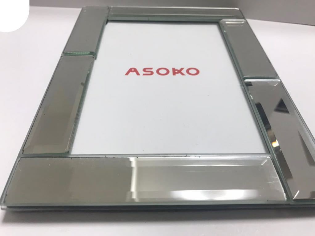 ヤフオク 新品 Asoko フォトフレーム 鏡 写真立て 立て掛