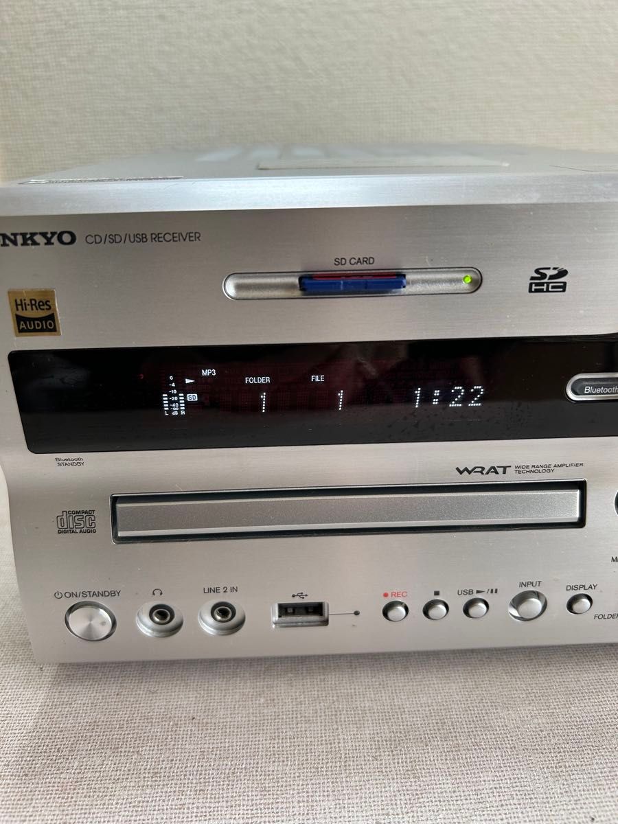 G9箱付極美品 ONKYO NFR-7FX CD/SD/USBレシーバーシステムFENDI G9箱付極美品 ONKYO NFR-7FX CD/SD/USBレシーバーシステムFENDI