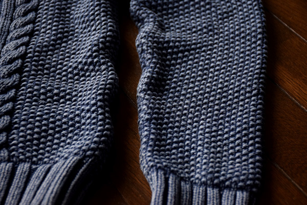 希少品 Aran Crewneck Sweater アバクロ cottonセーター 正規品 Abercrombie ＆ Fitch 本物 Mens メンズ_画像5