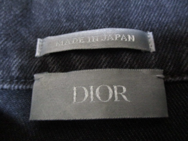 Dior ディオール メンズ 19AW サドルポケット ストレッチ デニムジャケット 44