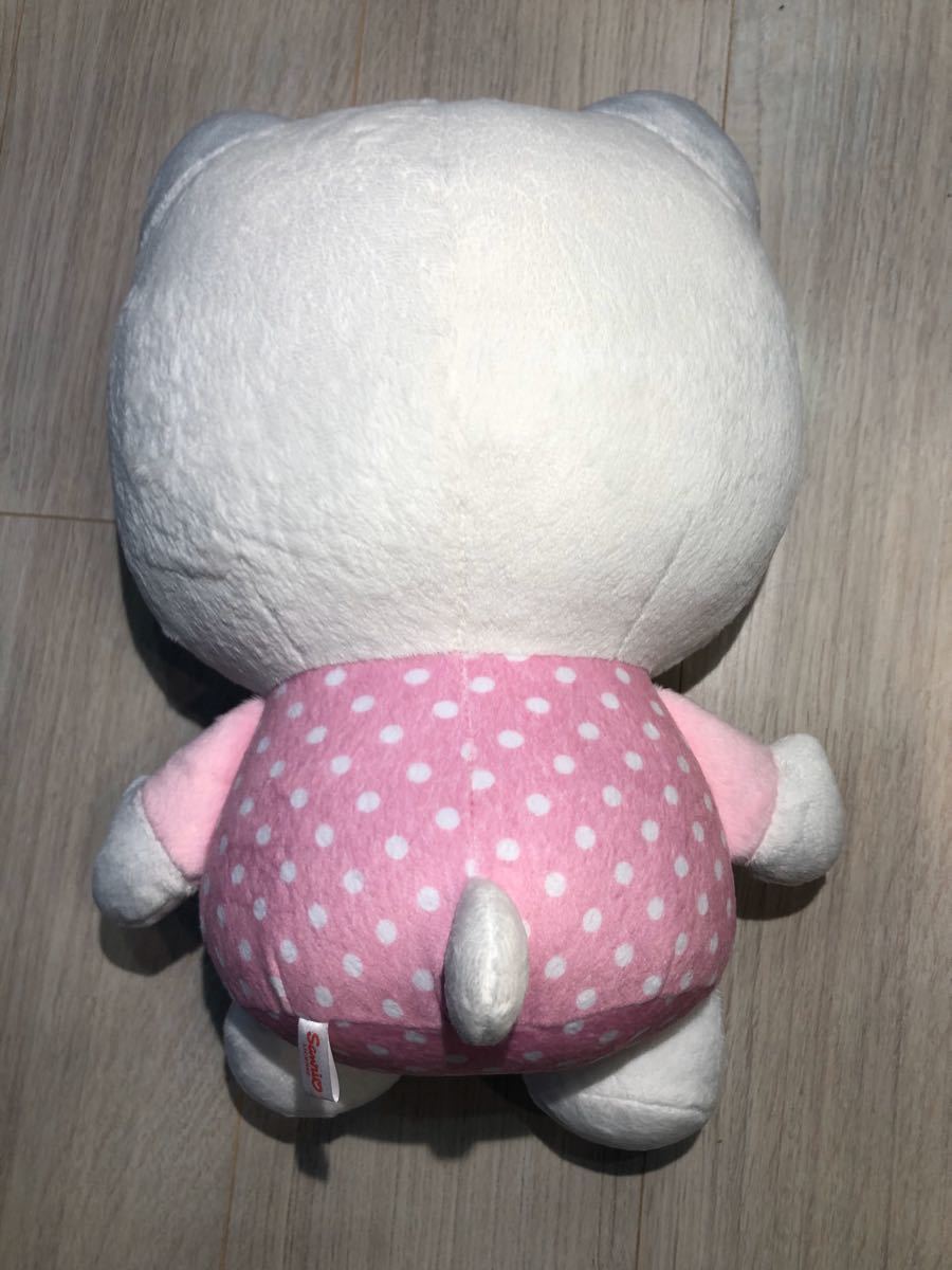 キティ ぬいぐるみ 35センチ ピンクに水玉模様|Yahoo!フリマ キティ ぬいぐるみ 35センチ ピンクに水玉模様|Yahoo!フリマ