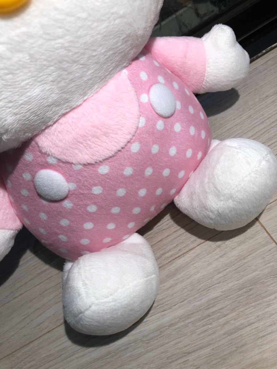 キティ ぬいぐるみ 35センチ ピンクに水玉模様|Yahoo!フリマ キティ ぬいぐるみ 35センチ ピンクに水玉模様|Yahoo!フリマ