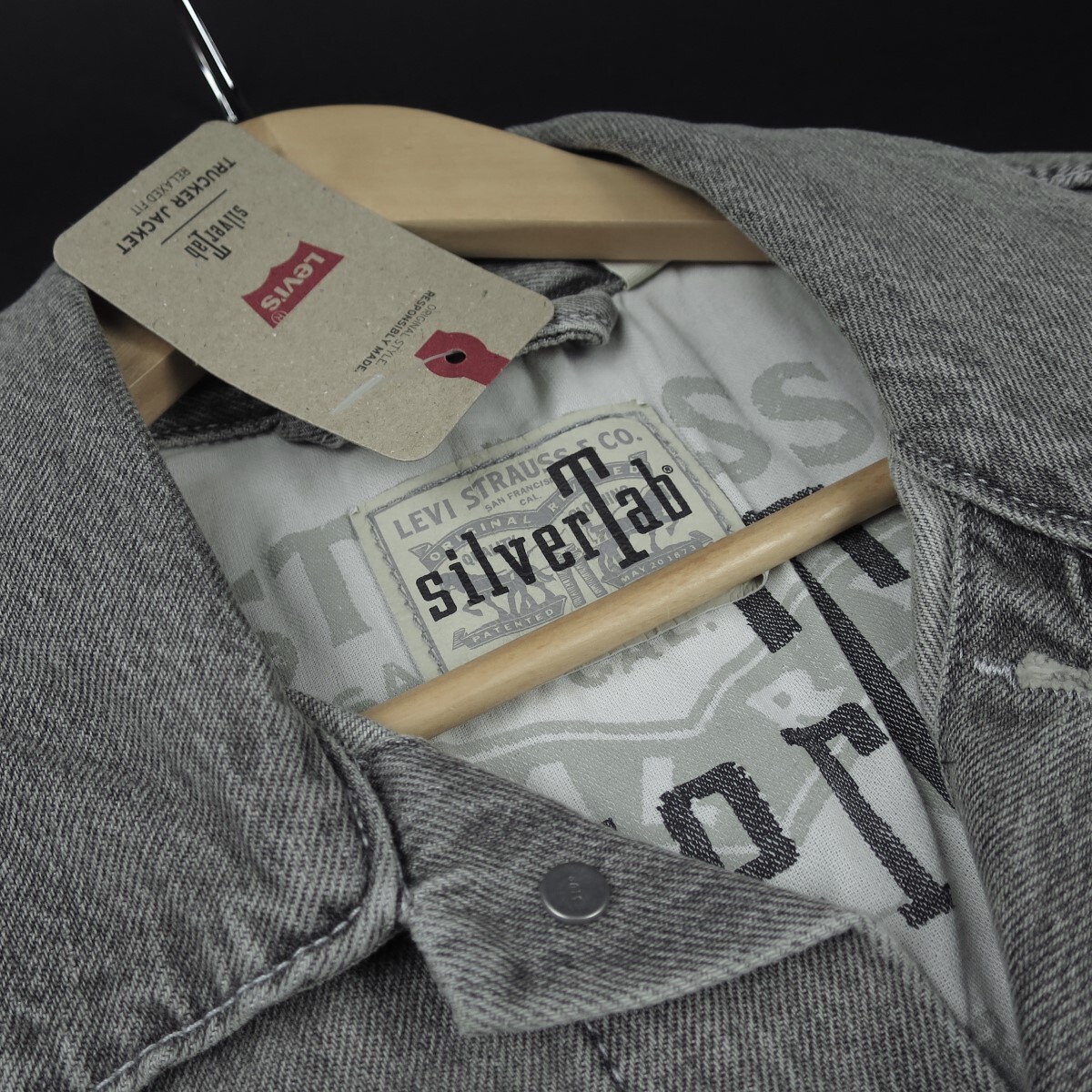 新品☆Levi's/リーバイス/SILVERTAB/シルバータブ/Gジャン 新品☆Levi's/リーバイス/SILVERTAB/シルバータブ/Gジャン