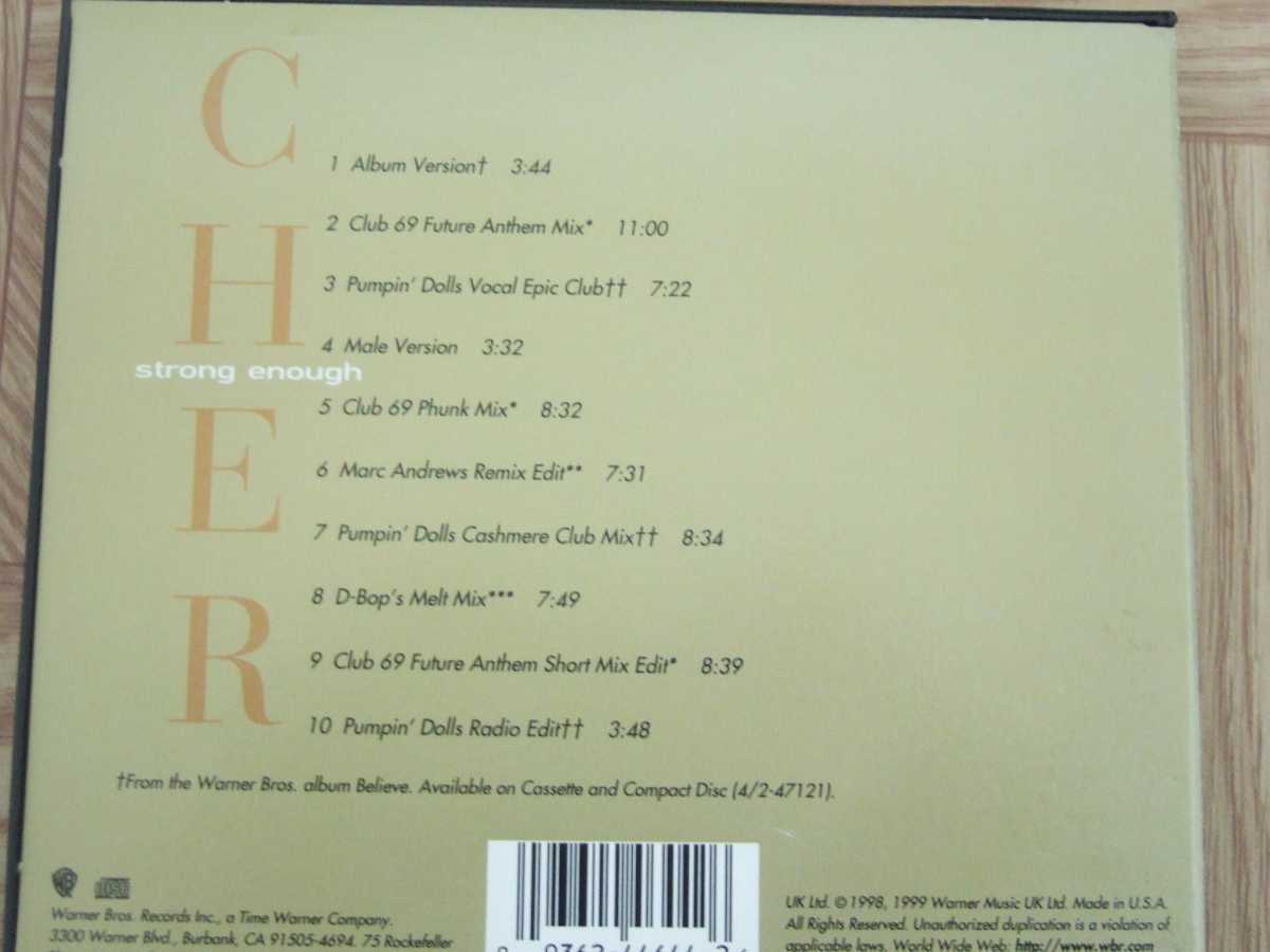 【CD】シェール CHER / STRONG ENOUGH 