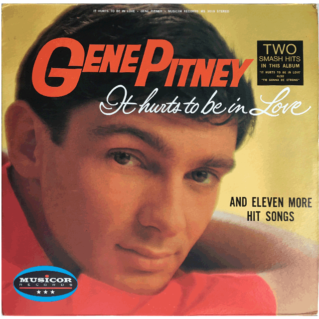 ジーン・ピットニー(Gene Pitney)～It hurts to be in love～LP30cmアメリカ輸入盤