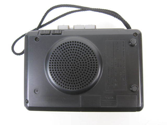 レア ラジカセサウンド パナソニック Panasonic カセットテープ レコーダー スピーカー付き 稼働品 RQ-L230 E258_画像2