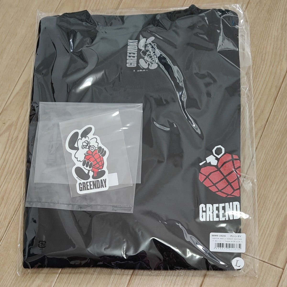 グリーンデイ VERDY Tシャツ Lサイズ ブラック|Yahoo!フリマ グリーンデイ VERDY Tシャツ Lサイズ ブラック|Yahoo!フリマ