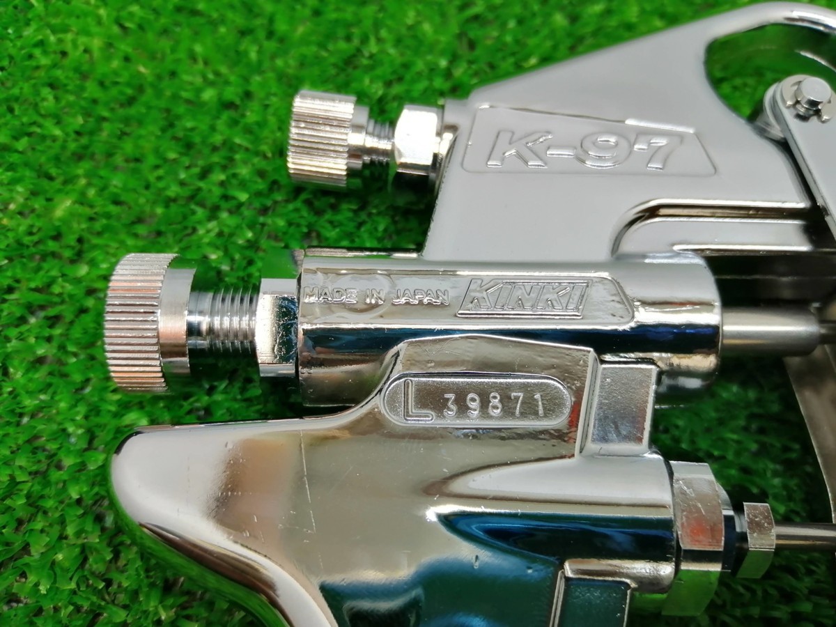 未使用品 KINKI 近畿 加圧式 エアスプレーガン 口径25mm CREAMY97Z-25_画像4