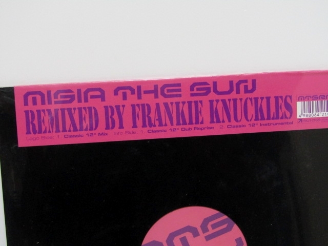 MISIA ミーシャ / THE SUN FRANKIE KNUCKLES MIX アナログ レコード 新品 未開封品 シールド_画像2