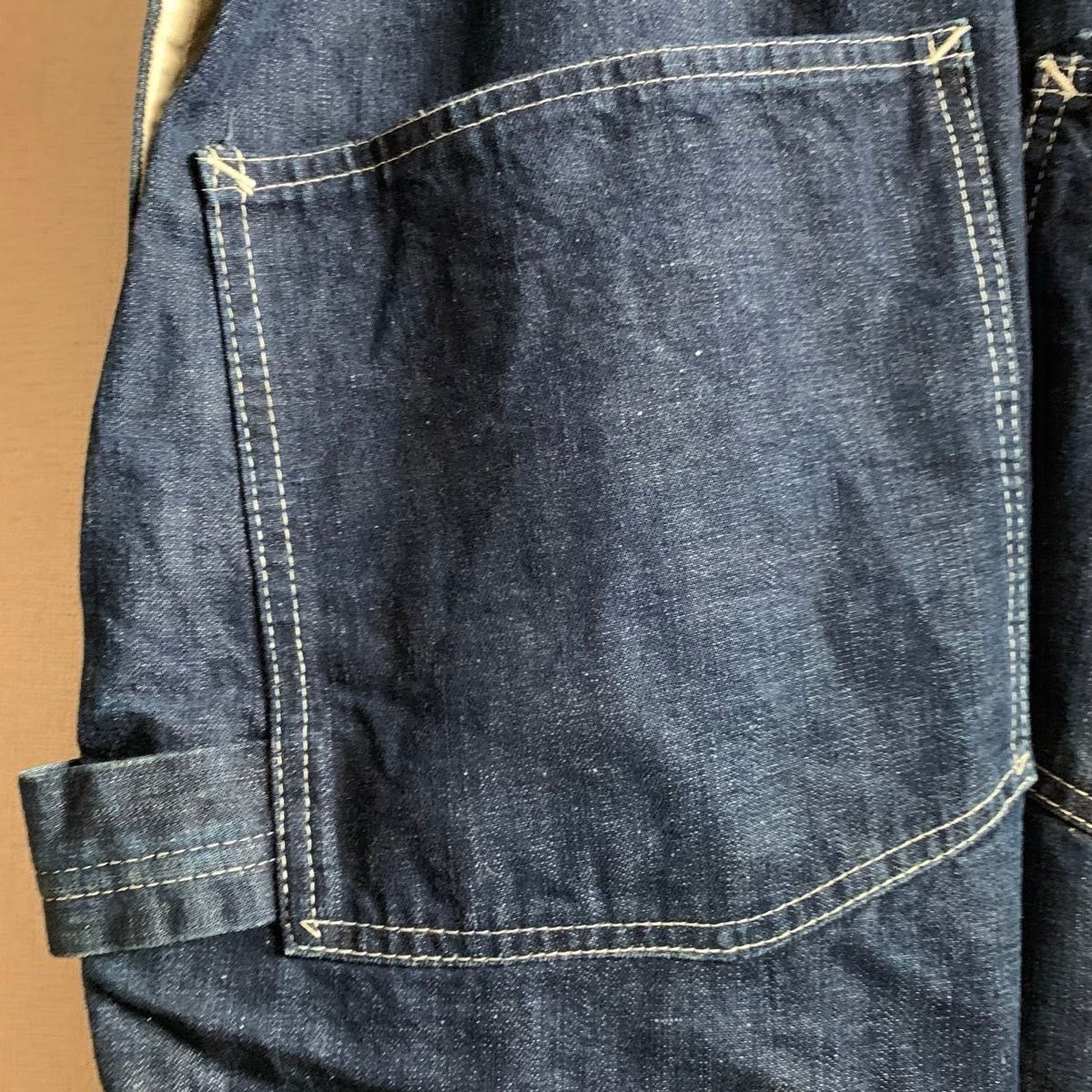 カーハート ハートタグ 40s 50s デニム オーバーオール 古着 カーハート ハートタグ 40s 50s デニム オーバーオール 古着
