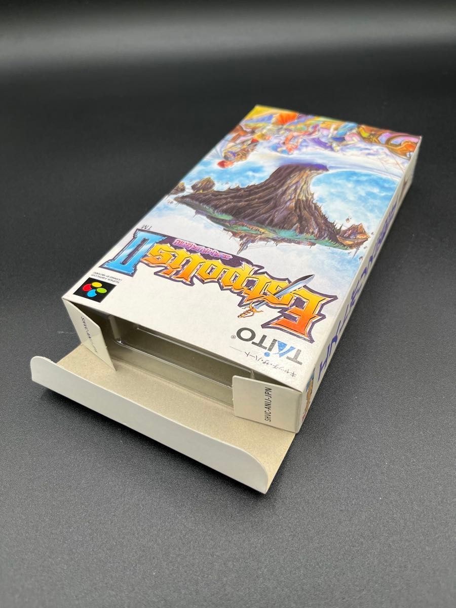SFC スーパーファミコン エストポリス伝記2箱説明書ハガキ付き SFC スーパーファミコン エストポリス伝記2箱説明書ハガキ付き